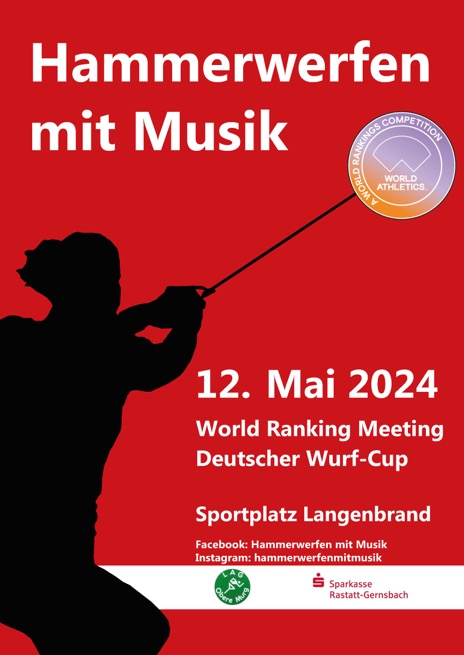 Hammerwerfen mit Musik 2024